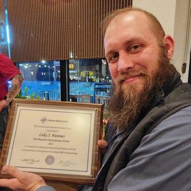 Hummer Wins American Welding Society Award