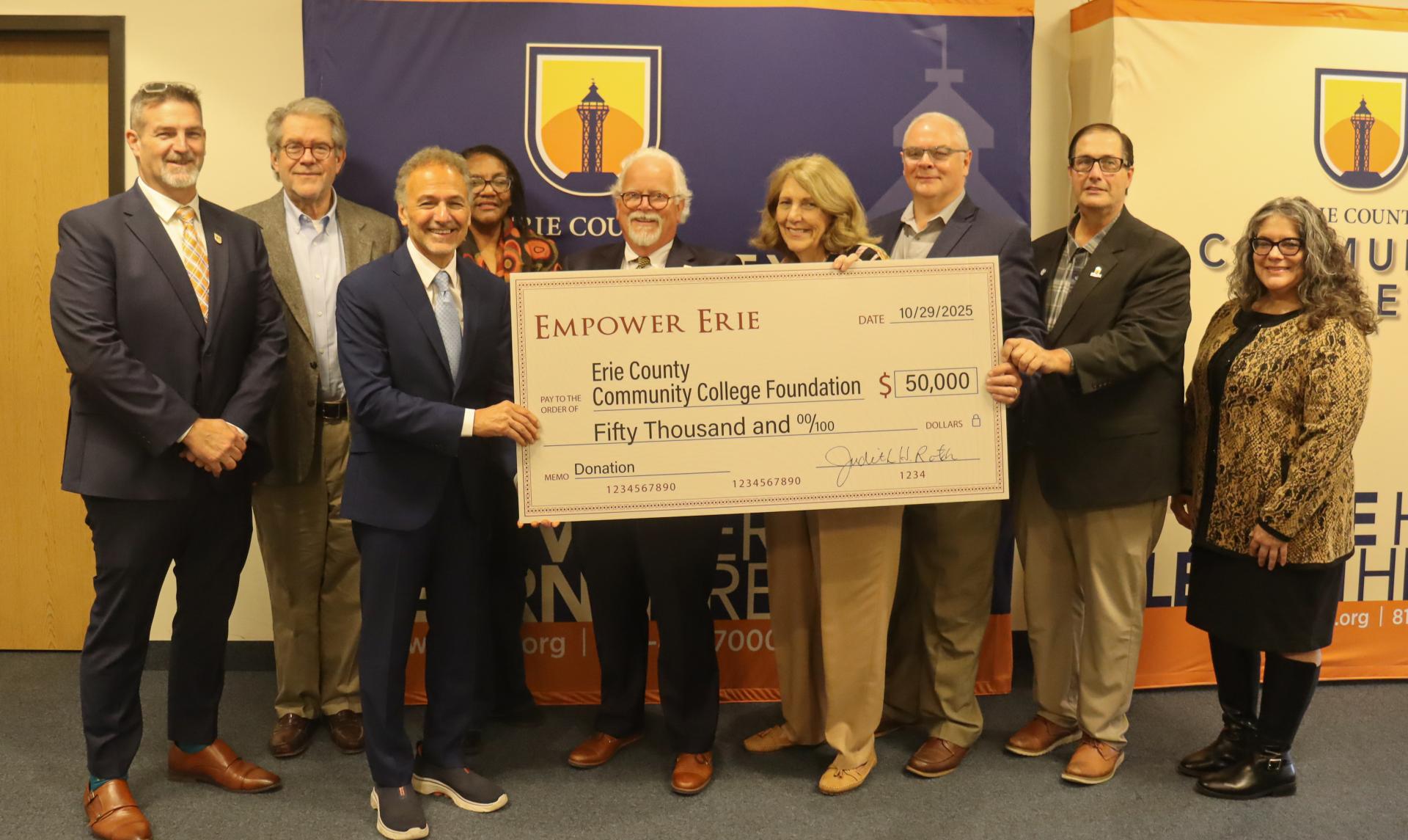 EC3 Receives $50,000 Donation from Empower Erie